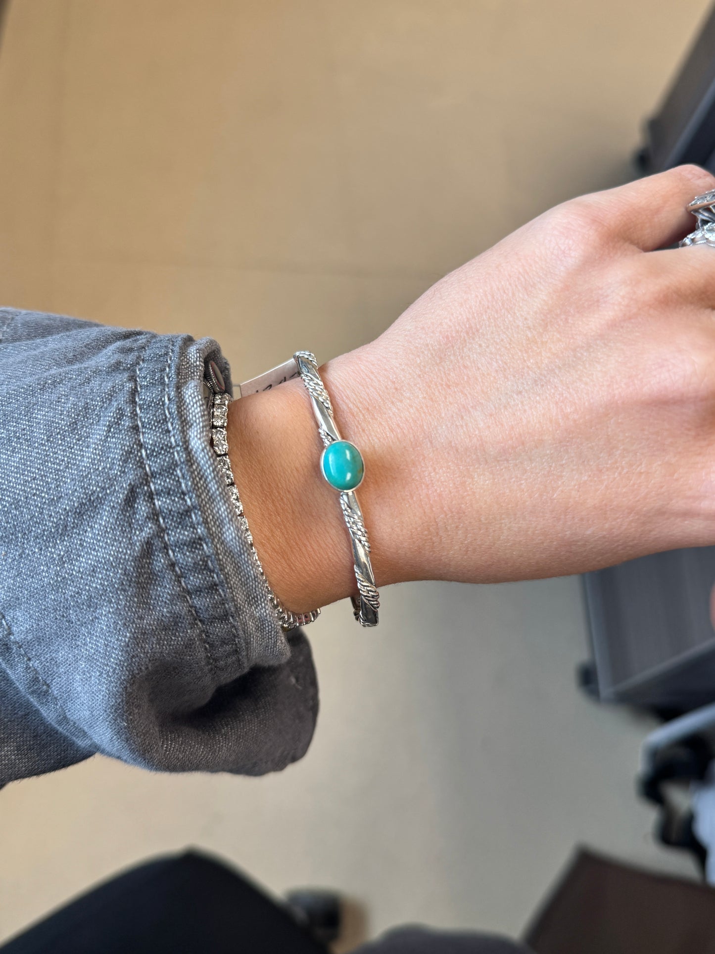 Native Turquoise Cuff #3