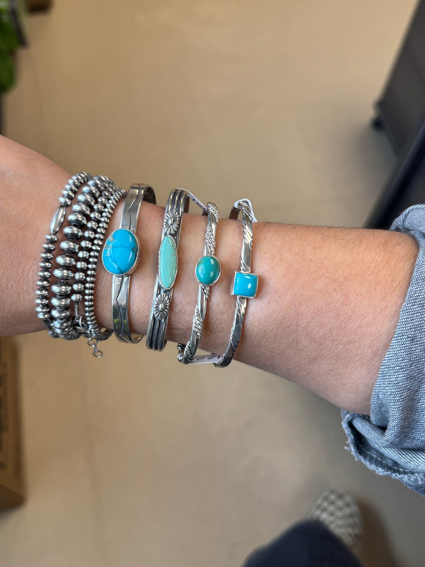 Native Turquoise Cuff #2