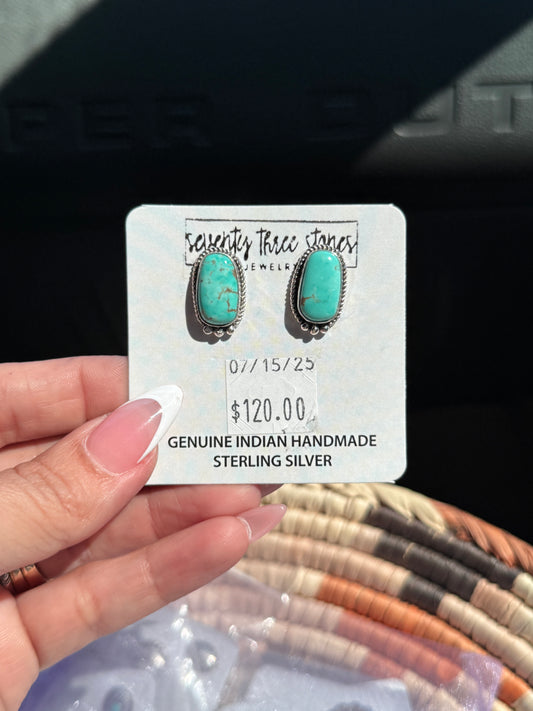 The Shayna Turquoise Studs