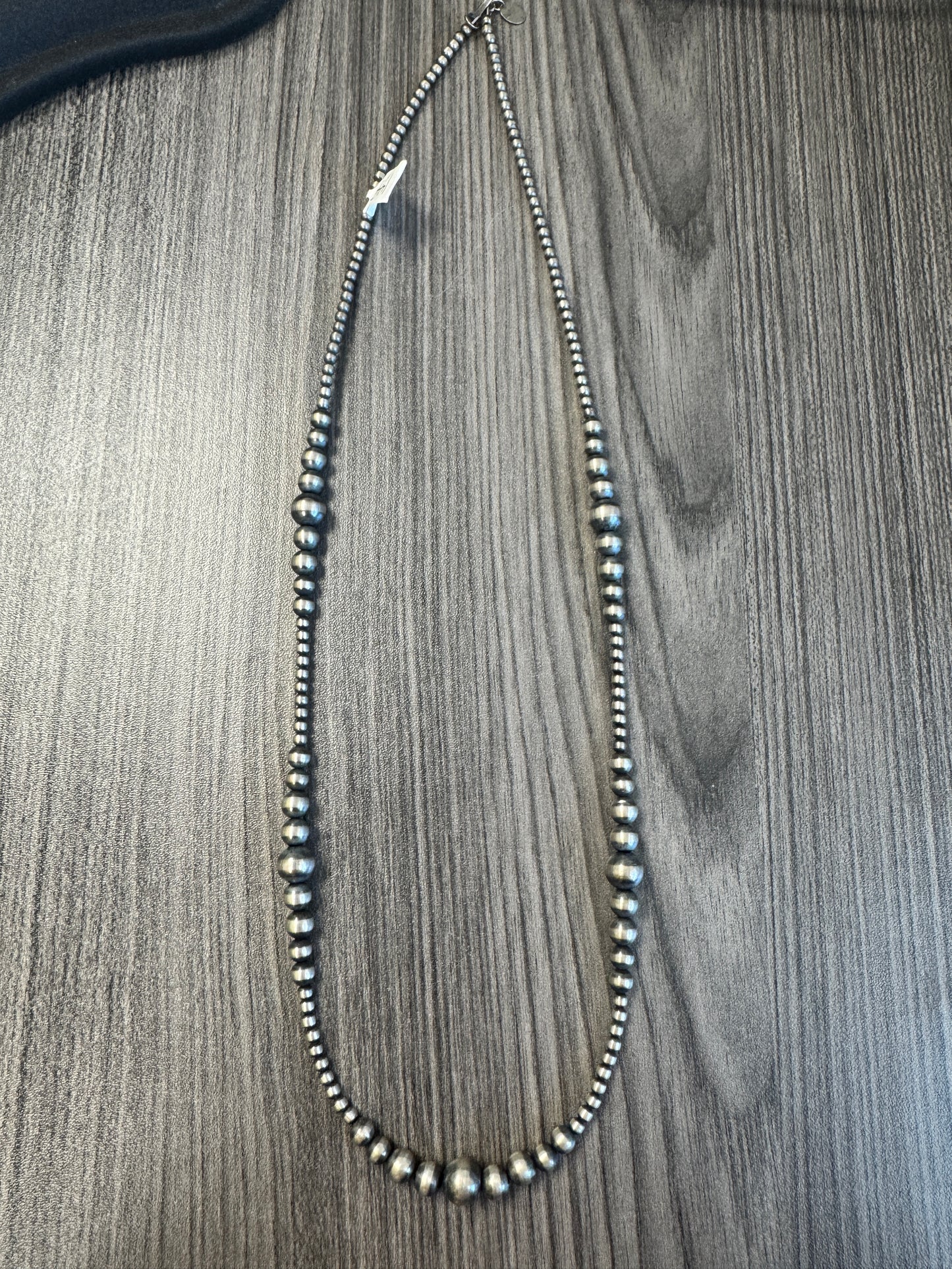 The Sara Graduated Pearl Necklace (3mm-8mm)