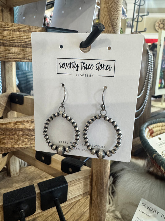 3mm petite round hoops