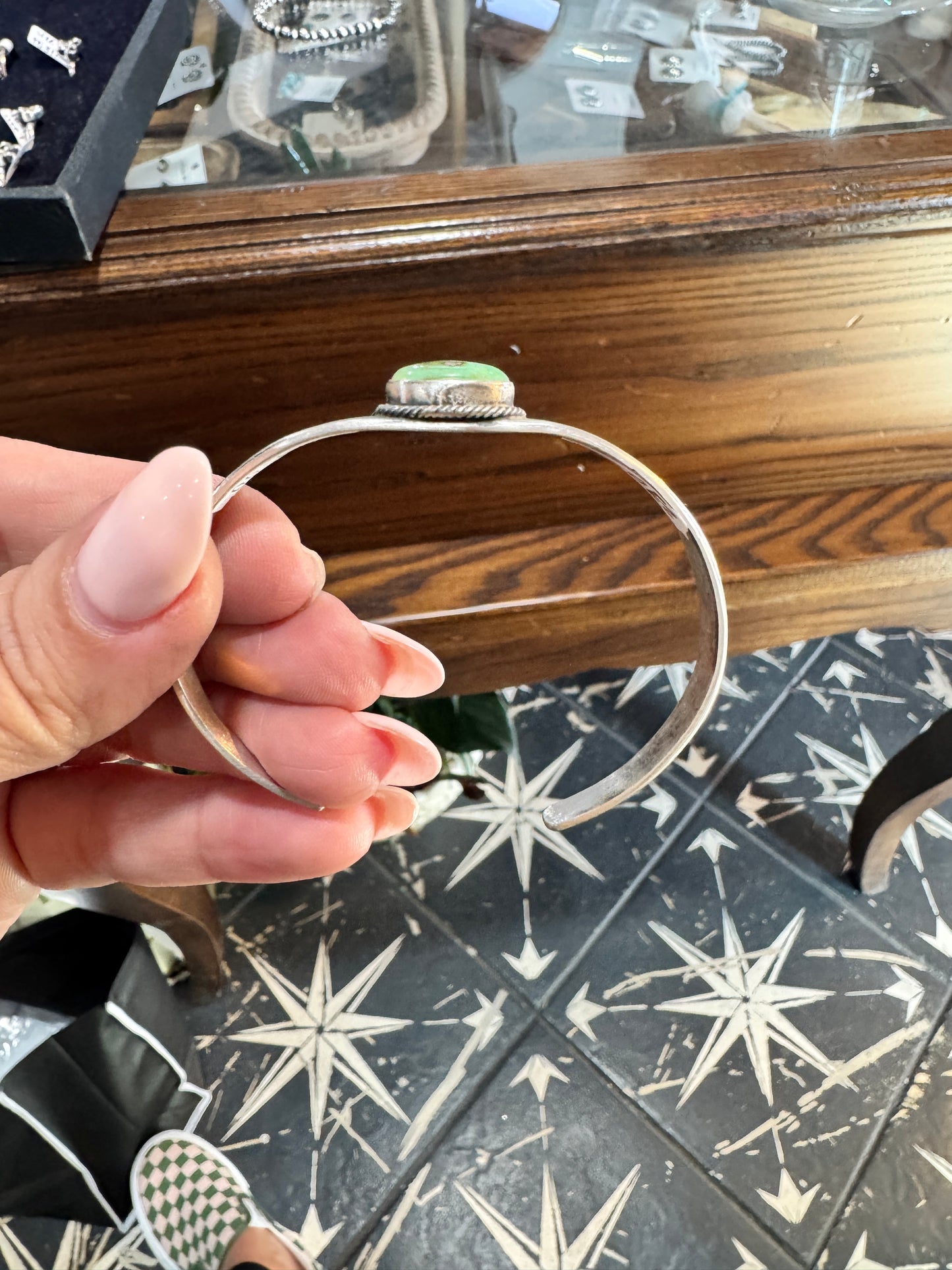 Danny Henio Sterling Turquoise Cuff C