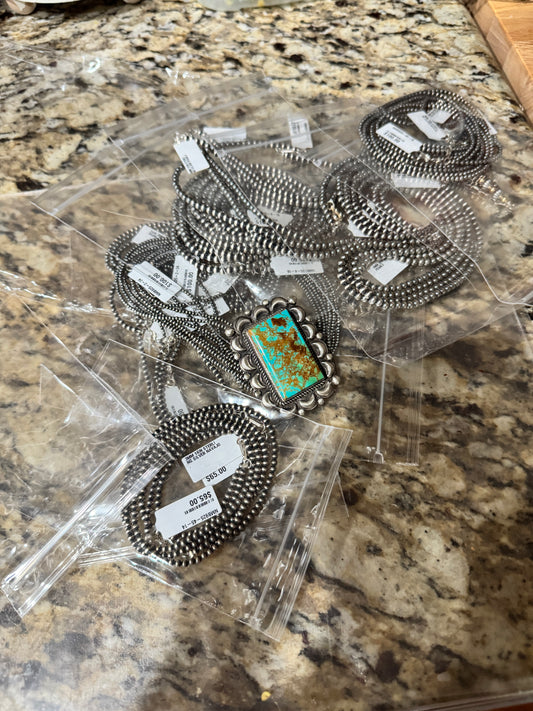 Kings Manassa Turquoise pendant