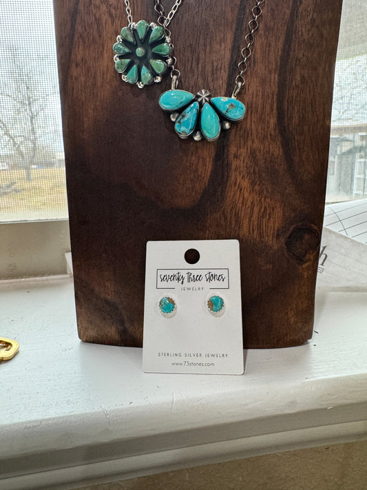 Everyday Turquoise Studs 3