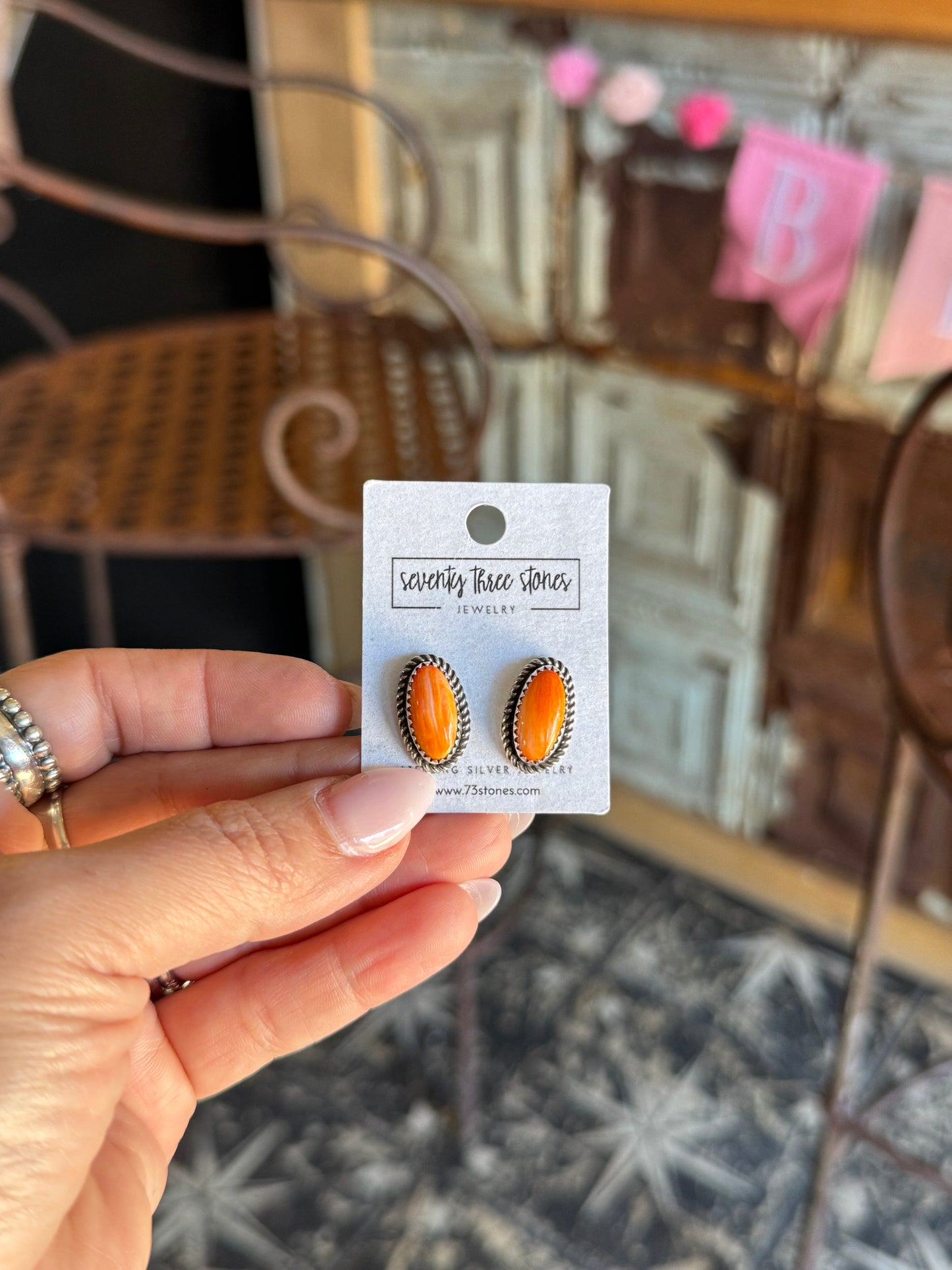 Spiny oyster Earrings