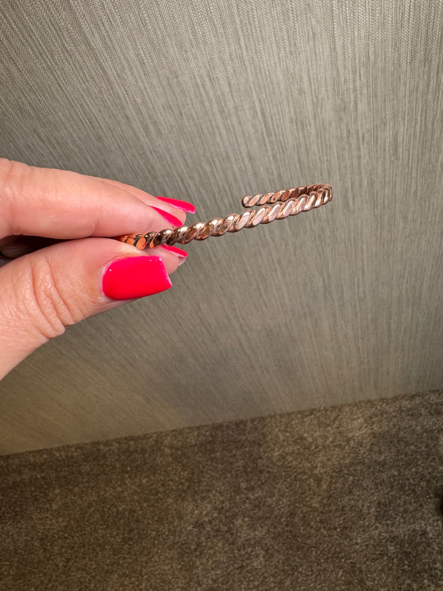 Elaine Tahe Copper Cuff 6” 3mm