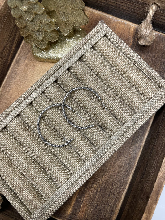 2.5” Twist wire hoops