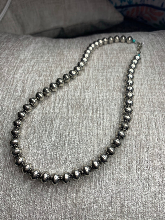 8MM Navajo Pearls Handmade Necklace