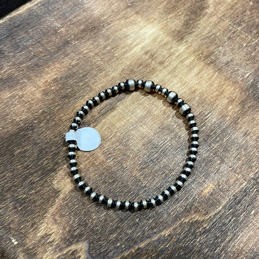 4mm Navajo Pearl Bracelet stretch