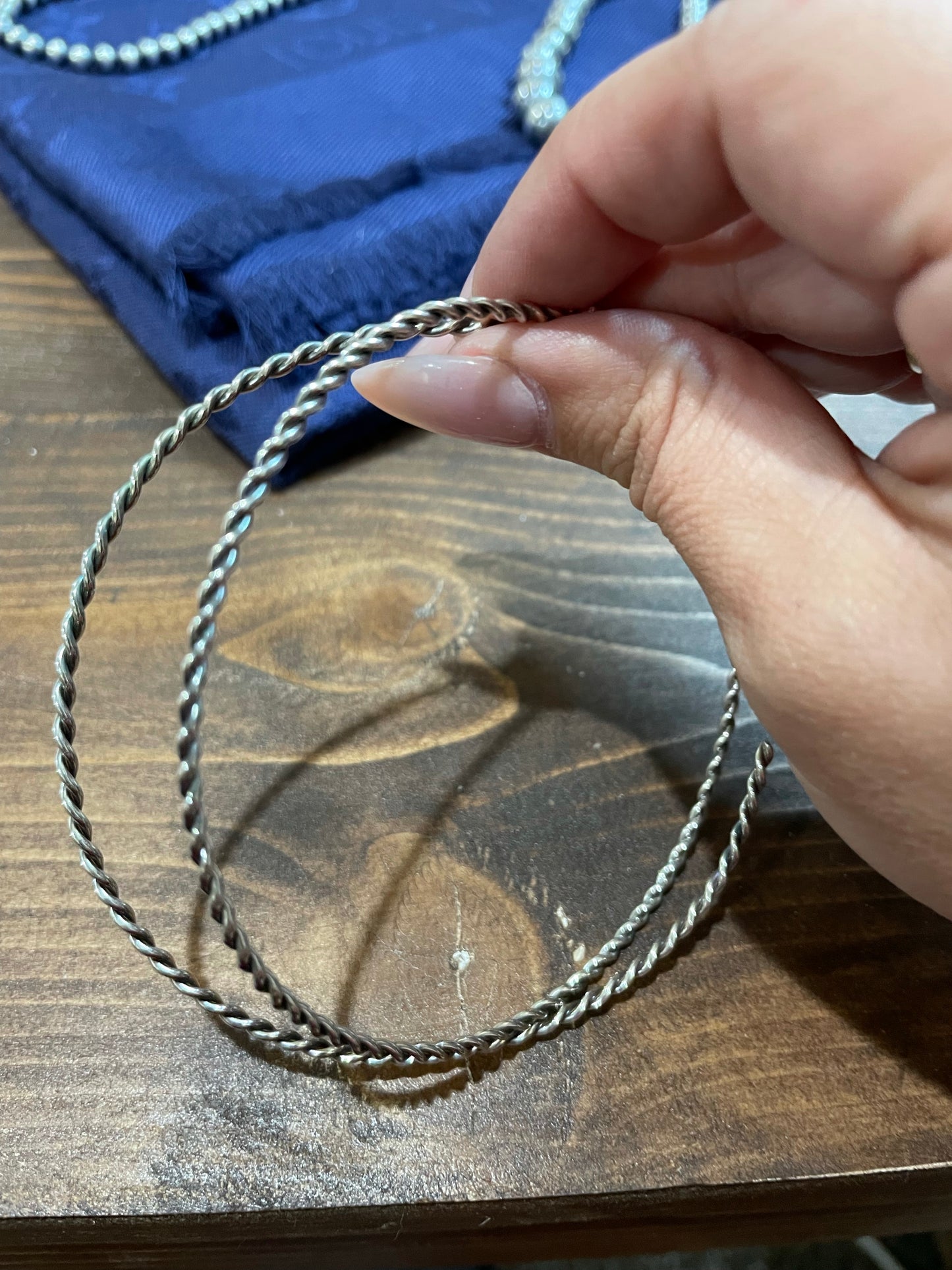 3.5 inch hoops Twist wire