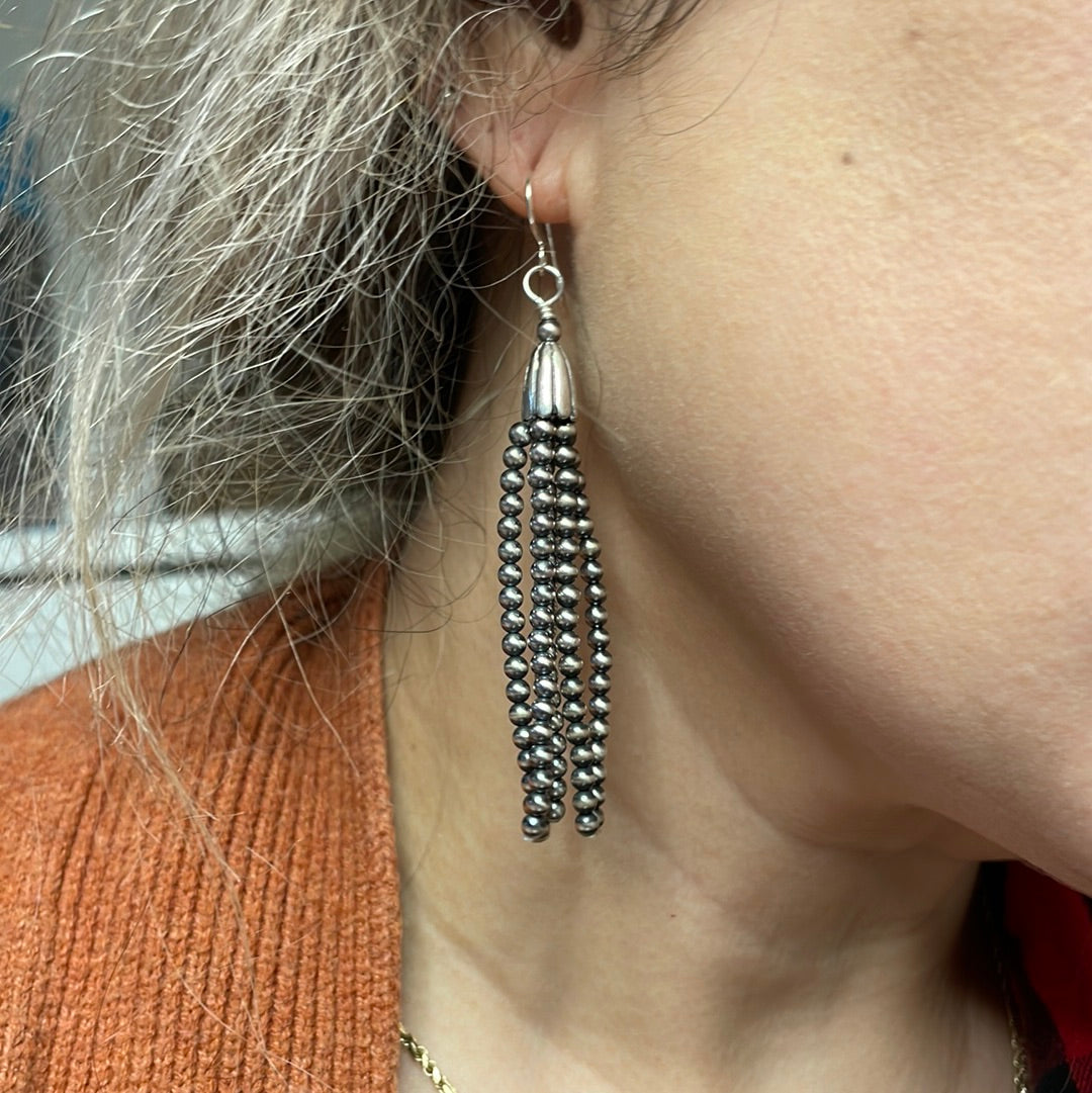 The Navajo 3mm 5 Strand Earring