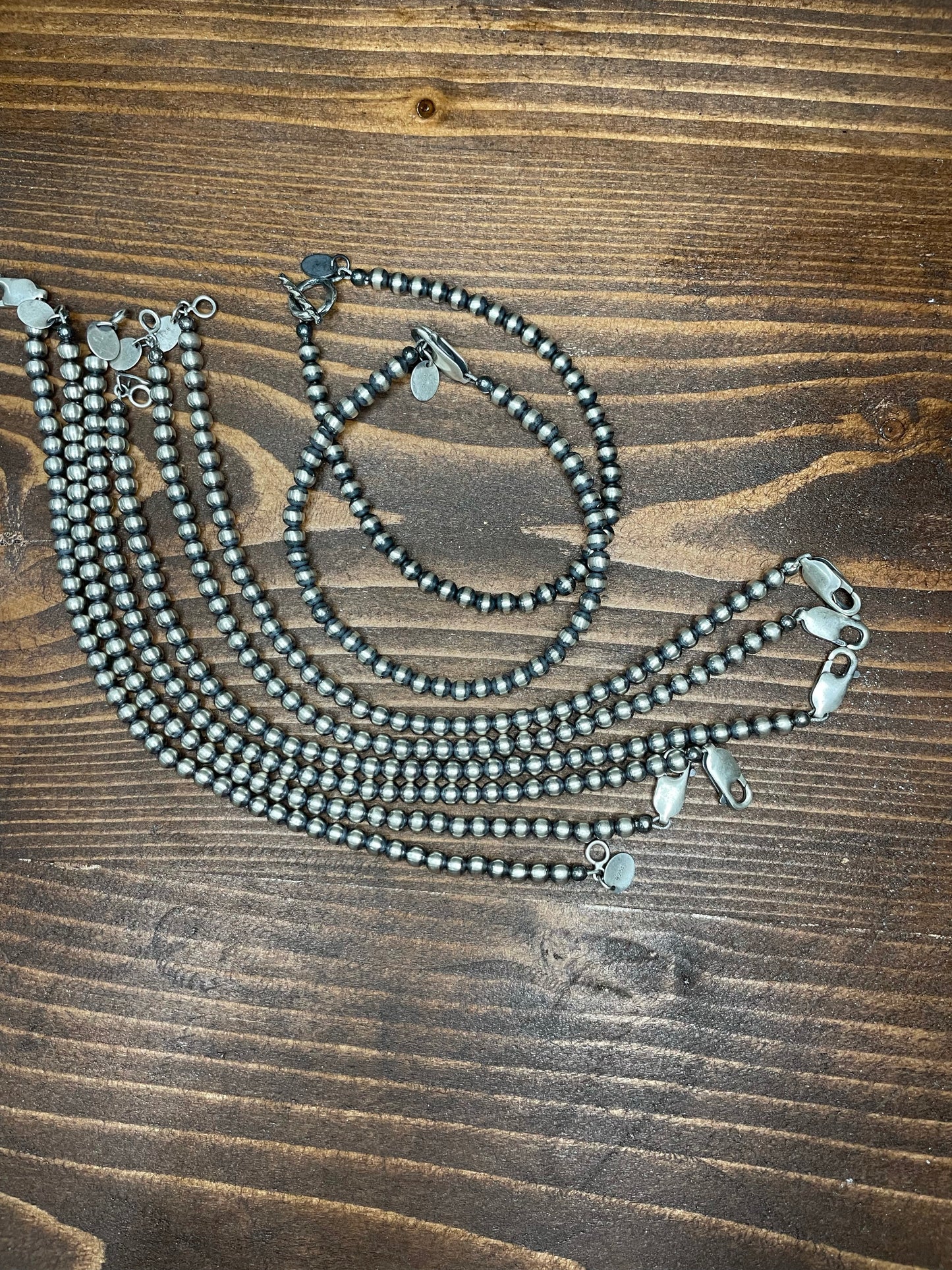 4MM Navajo Pearl Bracelet