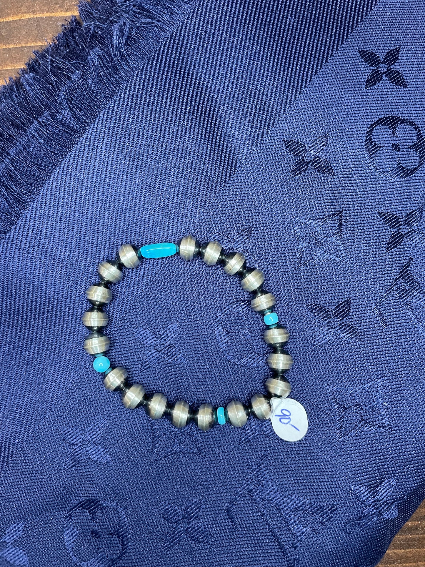 9mm Navajo Pearl Bracelet