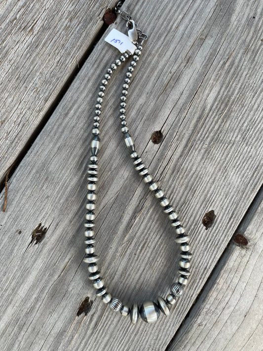 The Krista Navajo Pearl Necklace