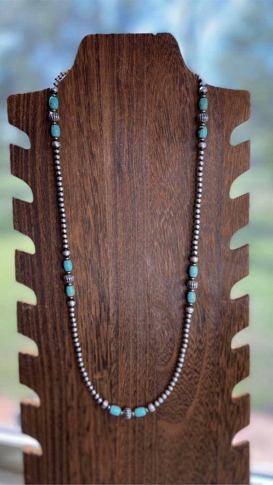 The Margarita Turquoise Navajo Necklace