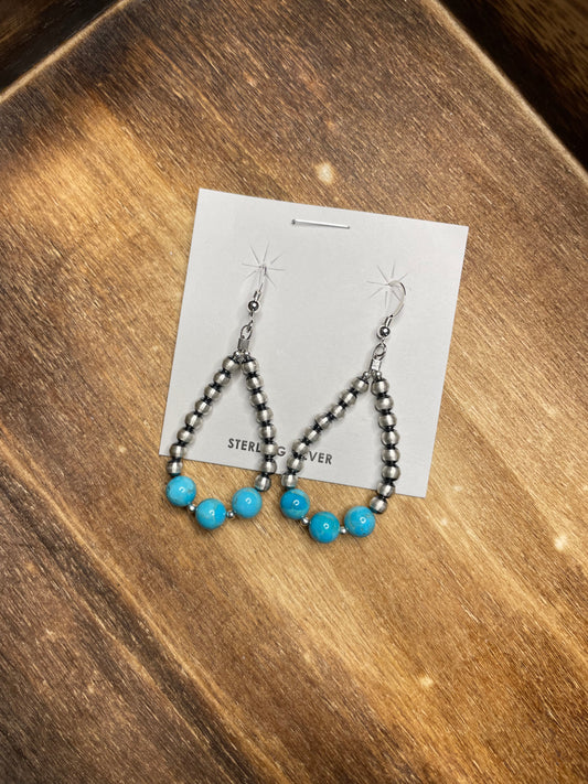 The Emma Teardrop with Turquoise rounds