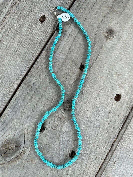 The Grace Turquoise Nugget Necklace